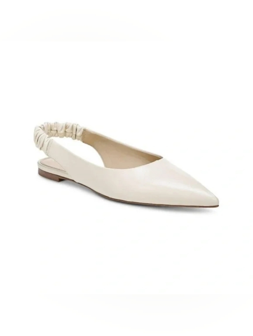 Sam Edelman Whitney Ivory Slingback Pointed Toe Flat ** Size 7.5 - Picture 4 of 12